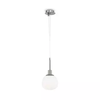 Светильник подвесной Maytoni MOD221-PL-01-N, 1хE14, 40Вт, 15х15х153 см, цвет никель