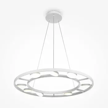 Светильник подвесной Maytoni MOD070PL-L63W3K, 9хLED, 54Вт, 80х80х150 см, 2800Лм, цвет белый