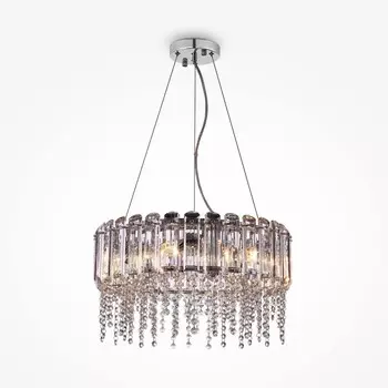 Светильник подвесной Maytoni MOD097PL-06CH, 6хE14, 40Вт, 50,5х50,5х132,7 см, цвет хром