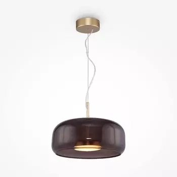 Светильник подвесной Maytoni MOD127PL-L6BR, 1хLED, 6Вт, 33х33х134 см, 300Лм, цвет бронза