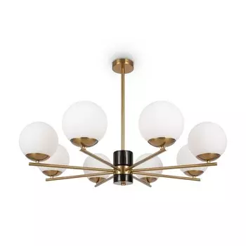 Подвесной светильник Marble, 8xE27, цвет латунь