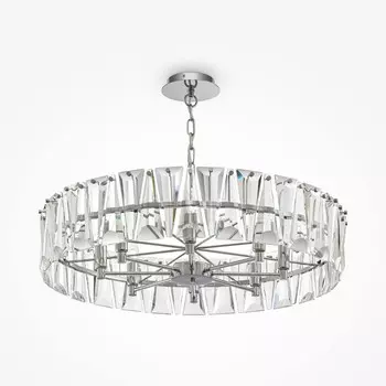 Светильник подвесной Maytoni MOD043PL-08CH, 8хE14, 60Вт, 75х75х66,8 см, цвет хром