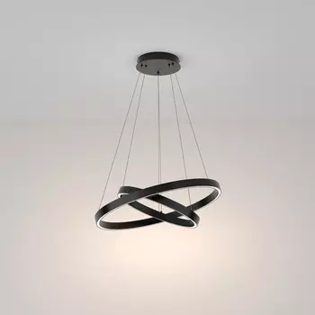 Светильник подвесной Maytoni MOD058PL-L55B4K, 1хLED, 61Вт, 60х60х120 см, 3500Лм, цвет чёрный