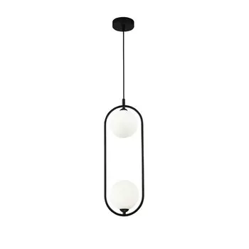 Светильник подвесной Maytoni MOD013PL-02B, 2хG9, 25Вт, 12х17х204 см, цвет чёрный