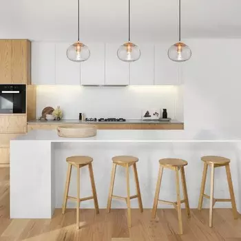 Подвесной светильник с плафоном Rock, 60Вт, E27, 20,5x20,5 см