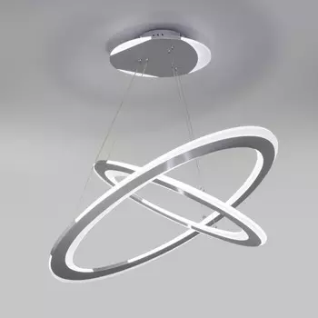Подвесной светильник с пультом Virtus, SMD, светодиодная лента, 80x60 см