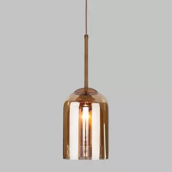 Подвесной светильник со стеклянным плафоном Ennio, 40Вт, E27, 15x15 см