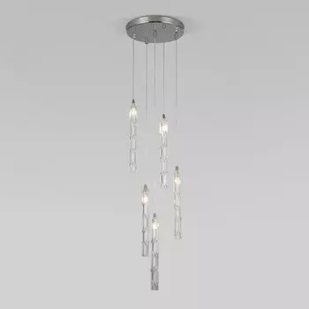 Подвесной светильник со стеклянными плафонами Lynn, 3Вт, G4, 25x25 см