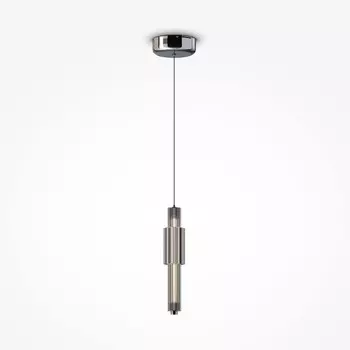 Светильник подвесной Maytoni MOD308PL-L9GR3K, LED, 8Вт, 12х12х180 см, 800Лм, цвет хром