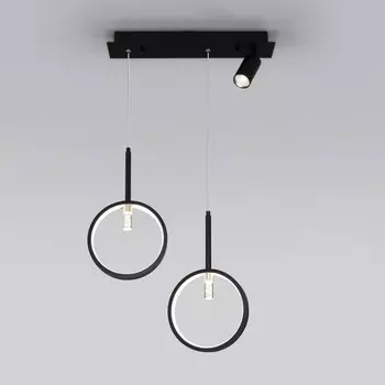 Подвесной светодиодный светильник с пультом управления Verge, SMD, 50x9x150 см