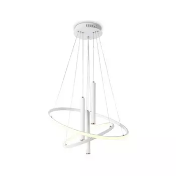 Подвесной управляемый светодиодный светильник Ambrella light, LineTech, FL5371, LED, 93 Вт, 6975Lum, 3000-6400К, цвет белый