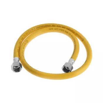 Подводка для газа AQUALINK, ПВХ, внутренняя/внутренняя резьба 1/2", 100 см