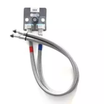 Подводка для смесителя D&K DC1250021, внутренняя/наружная резьба, 1/2"хМ10, 60 cм