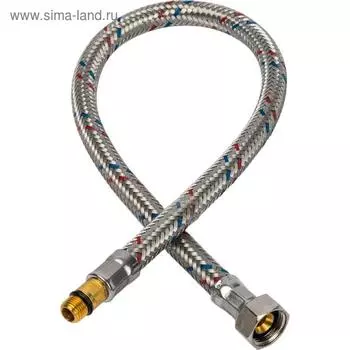 Подводка для смесителя STOUT SHF-0016-181010, 3/8" x М10, короткий штуцер, 50 cм