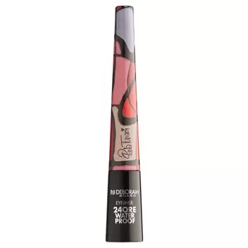 Подводка для век Deborah Eyeliner 24 Ore, жидкая водостойкая, тон черный ltd, 2.9г.