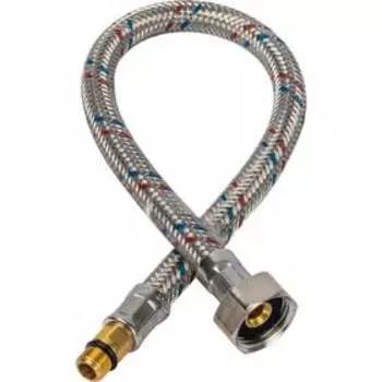 Подводка для воды STOUT SHF-0028-181015, M10, 18 мм х 1/2", внутренняя резьба, 80 cм