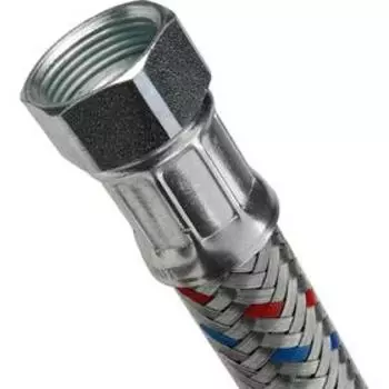 Подводка для воды STOUT SHF-0305-182020, внутр./внутр. резьба, 3/4"х3/4", 50 cм, сталь