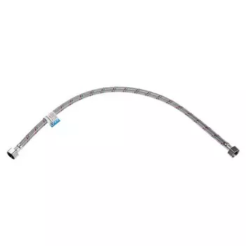 Подводка гибкая для воды AQUALINE, внутренняя/внутренняя резьба 1/2", 60 см