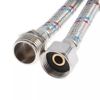 Подводка гибкая для воды Lytcho eco, внутренняя/наружная резьба 1/2", 80 см