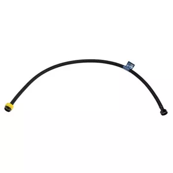 Подводка гибкая для воды ZEIN engr, нейлон, 1/2", гайка-гайка, 80 см, с ключом, черная