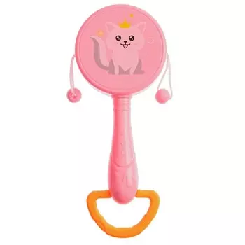 Погремушка «Барабан», цвет МИКС, Крошка Я