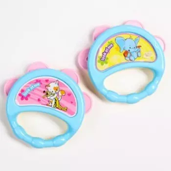 Погремушка - бубен «Друзья», герои МИКС, Крошка Я