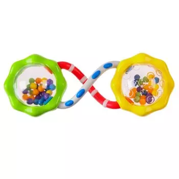 Погремушка Крошка Я «Гантелька» крутилка, от 3 мес.