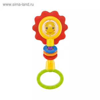 Погремушка Happy Baby Flower Twist, от 3 месяцев