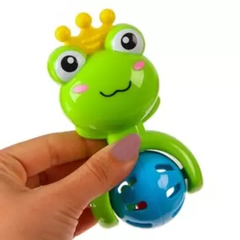 Погремушка Крошка Я «Принцесса Лягушка», от 3 мес.