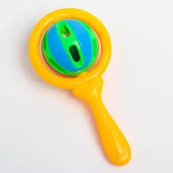 Погремушка Крошка Я «Яркий маракас», от 3 мес., МИКС