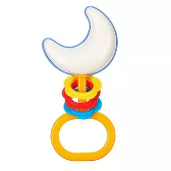 Погремушка «Месяц», цвет МИКС, Аэлита