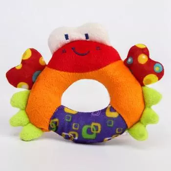 Погремушка мягкая «На море», с погремушкой, виды МИКС