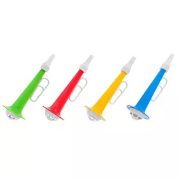 Погремушка "Рожок", цвета МИКС