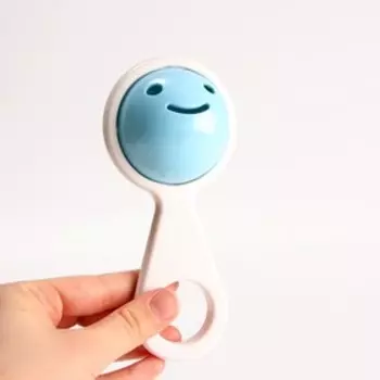 Погремушка «Смайлик», цвет МИКС, Крошка Я