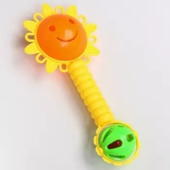 Погремушка «Солнышко», от 3 мес., МИКС