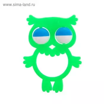 Погремушка «Совёнок», цвета МИКС