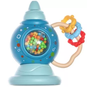 Погремушка Крошка Я «Труба», от 3 мес., голубой