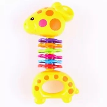 Погремушка «Жирафик / Слоник», виды МИКС, Крошка Я