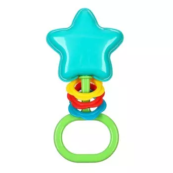 Погремушка «Звездочка», цвет МИКС, Аэлита