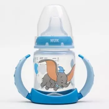 Поильник непроливайка с мягким носиком и ручками, FC+, 150 мл., Дамбо