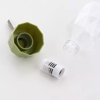 Поилка для грызунов, 250 мл, крепление-пружинка, зелёная