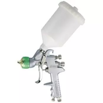 Краскопульт Jonnesway JA-LVLP-25G, верхний бачок нейлон 0.6 л, дюза 1,4 мм
