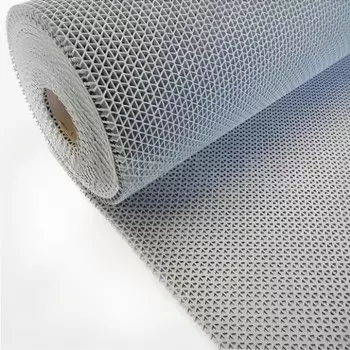 Покрытие антискользящее «Зиг-Заг Твист», размер 0.9х10 м, h=4.5 мм, цвет серый