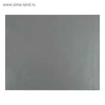 Покрытие настольное 65 х 52 см Durable 7203-10, серое, нескользящая основа, прозрачный верхний слой
