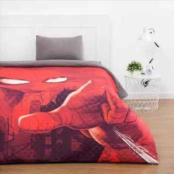 Покрывало 1.5 сп «Человек-паук» 145210 см, микрофибра