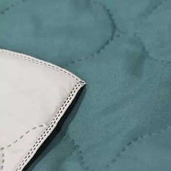 Покрывало 200х210 см, малахит, микрофибра, полиэстер