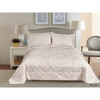 Покрывало Agata, 240 х 260 см, 50 х 70 см - 2 шт, сиреневый, жаккард