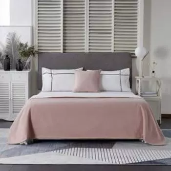 Покрывало «Аманда», размер 220х240 см, цвет пудровый