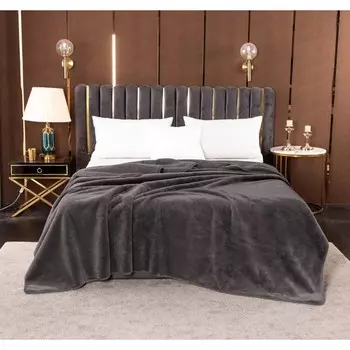 Покрывало «Аурелия», размер 220х240 см, цвет кофе