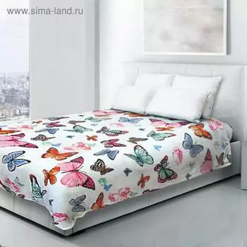 Покрывало «Бабочки», размер 150 x 200 см